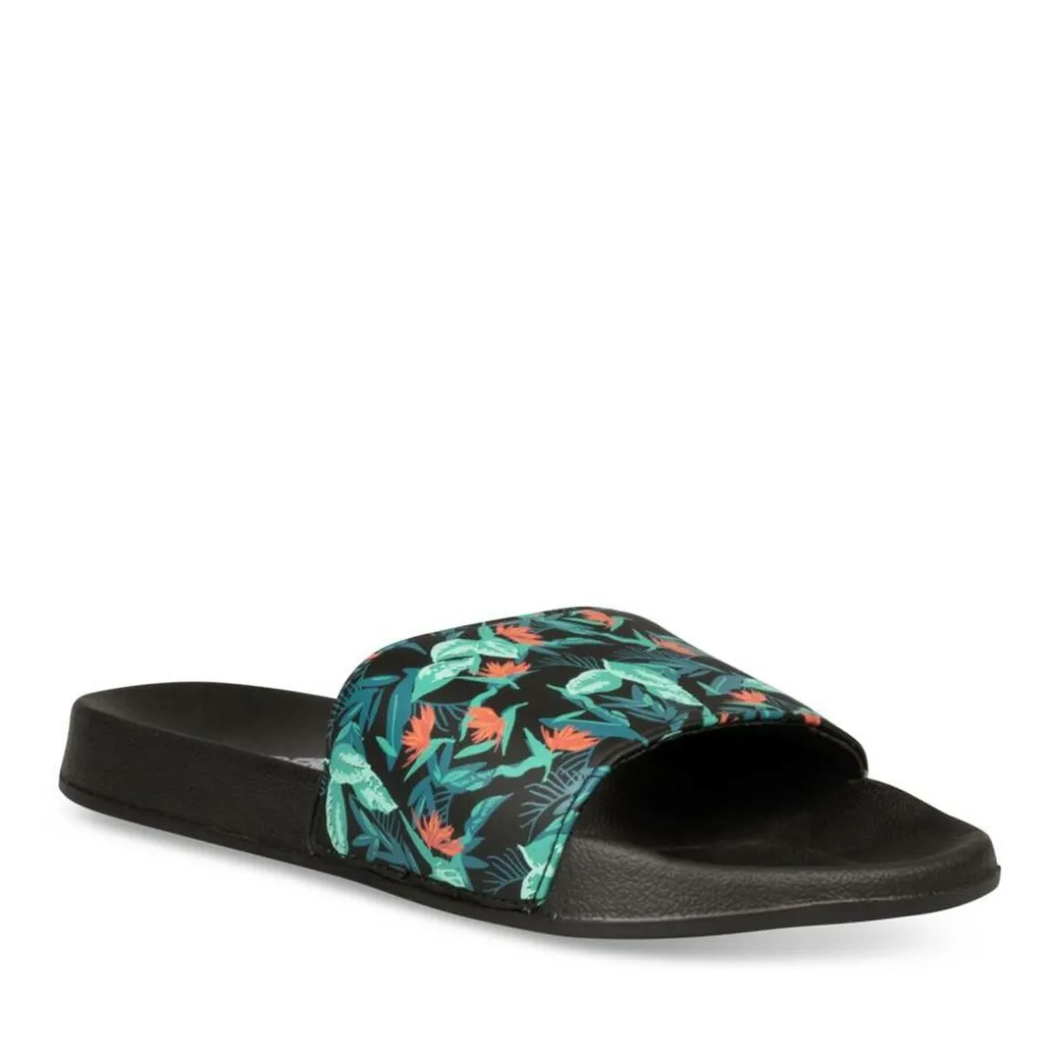 Badslippers ZWART