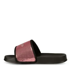 Badslippers ZWART