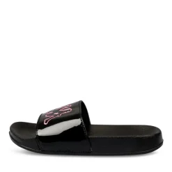 Badslippers ZWART