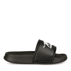 Badslippers ZWART