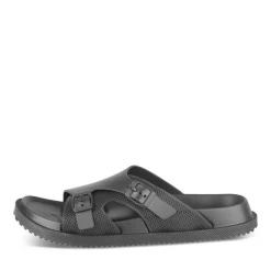 Badslippers ZWART