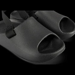 Badslippers ZWART