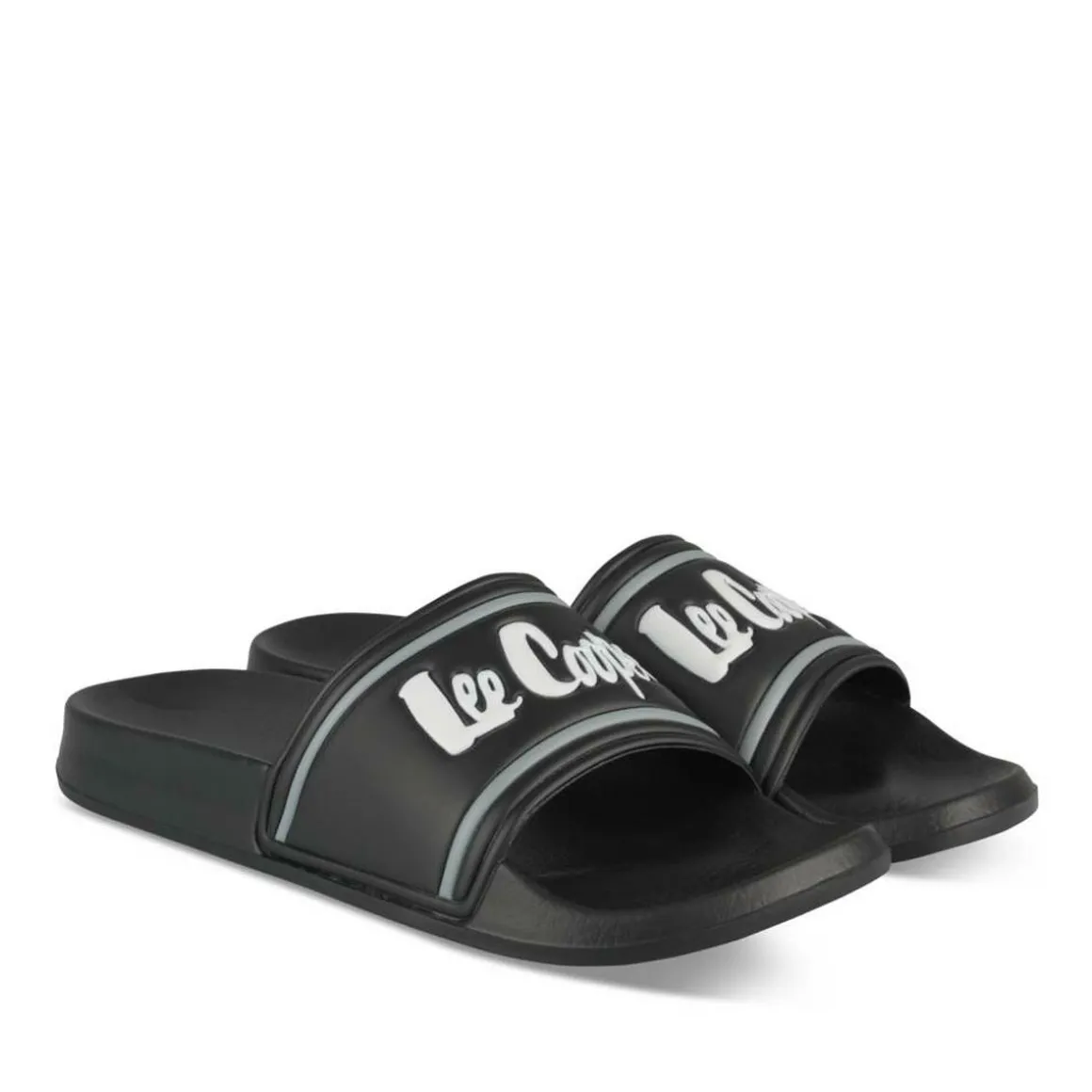 Badslippers ZWART