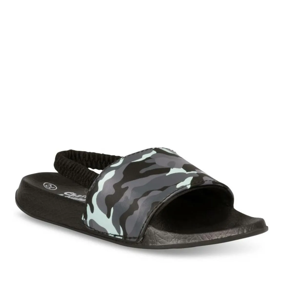 Badslippers ZWART