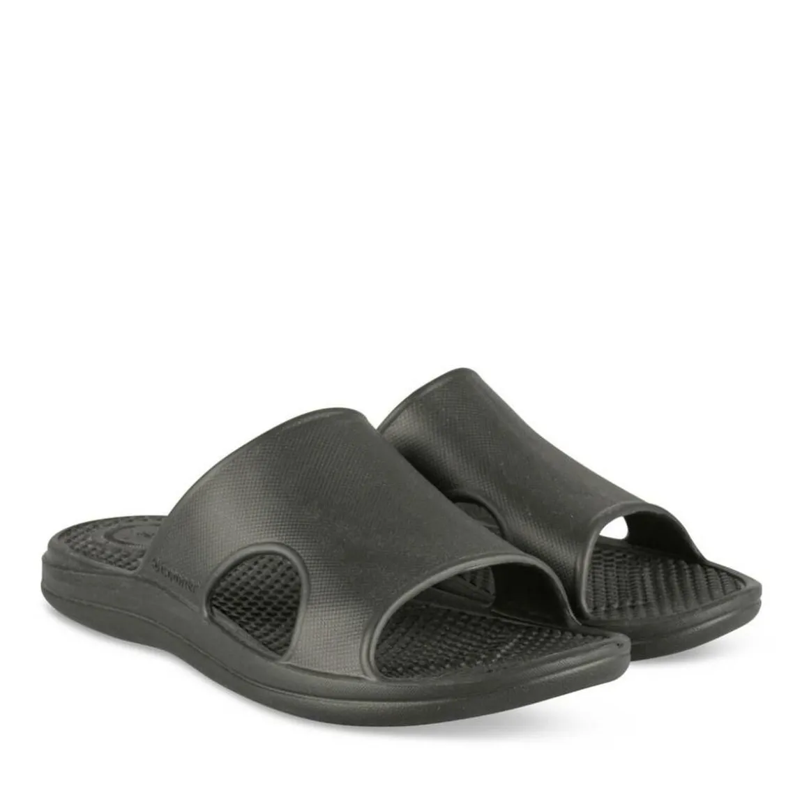 Badslippers ZWART