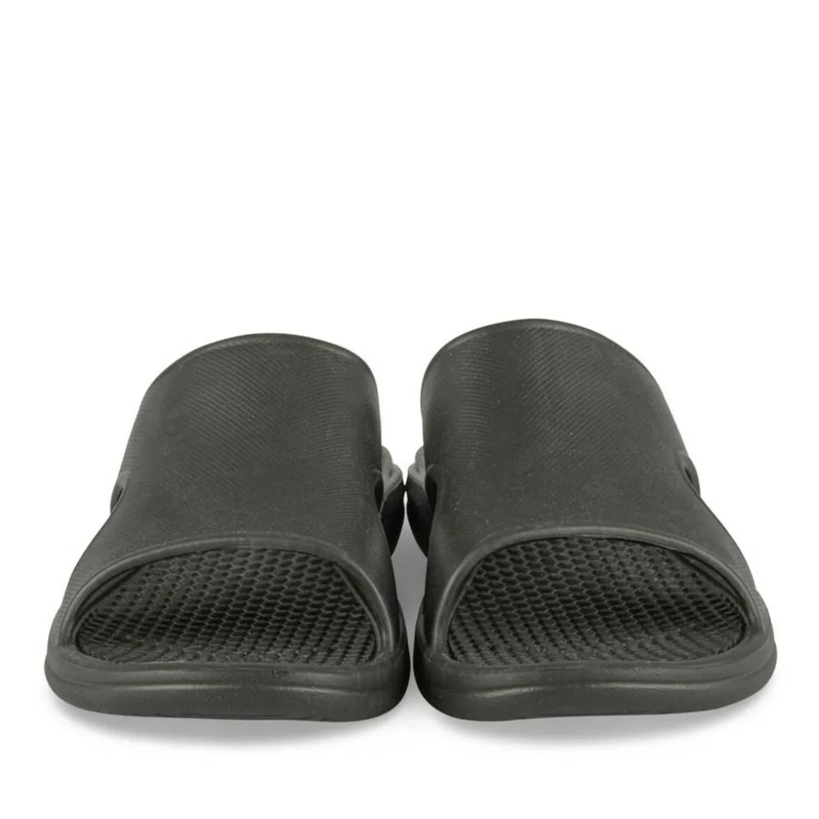 Badslippers ZWART