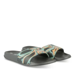 Badslippers ZWART