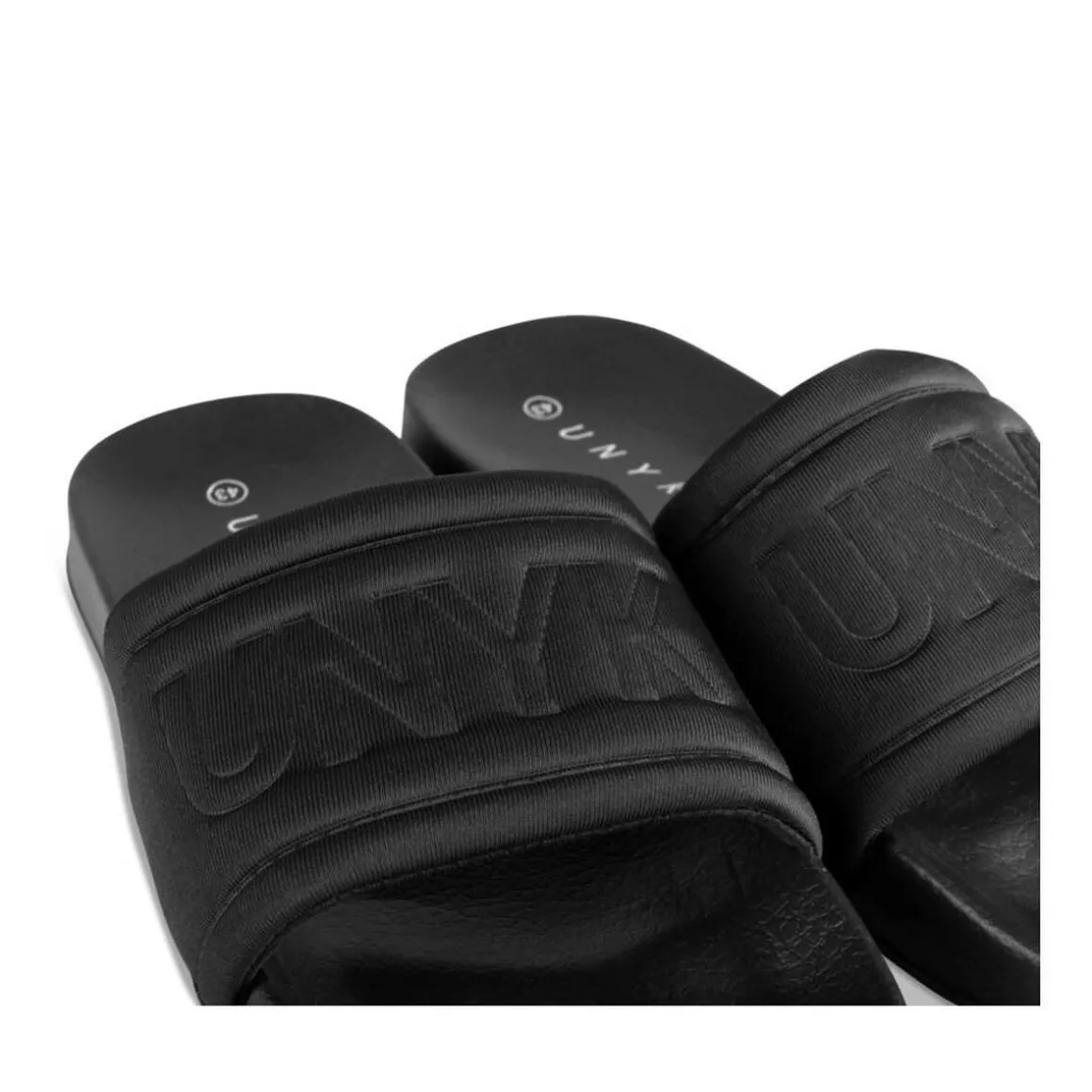Badslippers ZWART