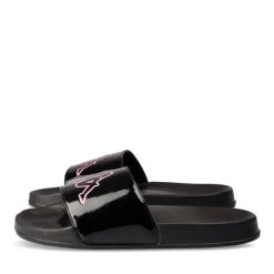 Badslippers ZWART