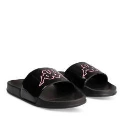 Badslippers ZWART