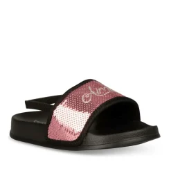 Badslippers ZWART