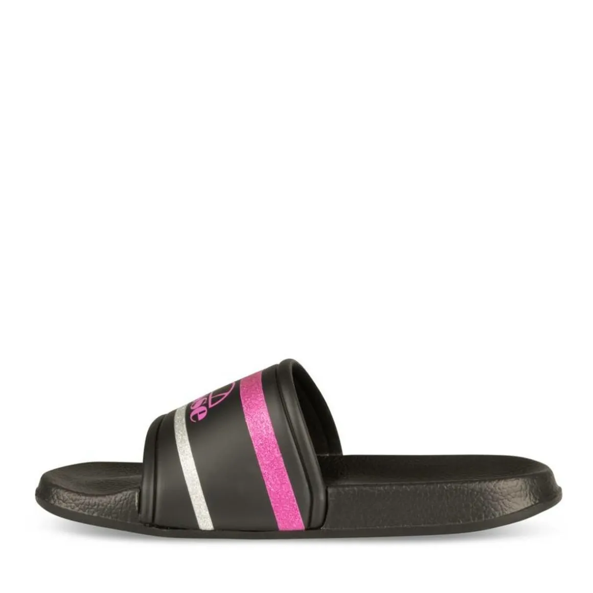 Badslippers ZWART