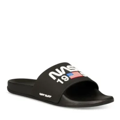 Badslippers ZWART
