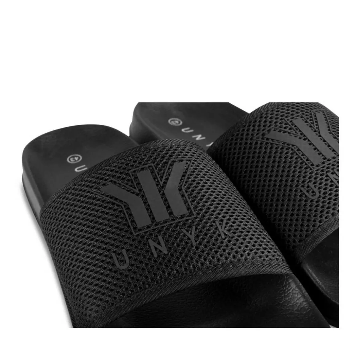 Badslippers ZWART