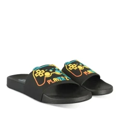 Badslippers ZWART