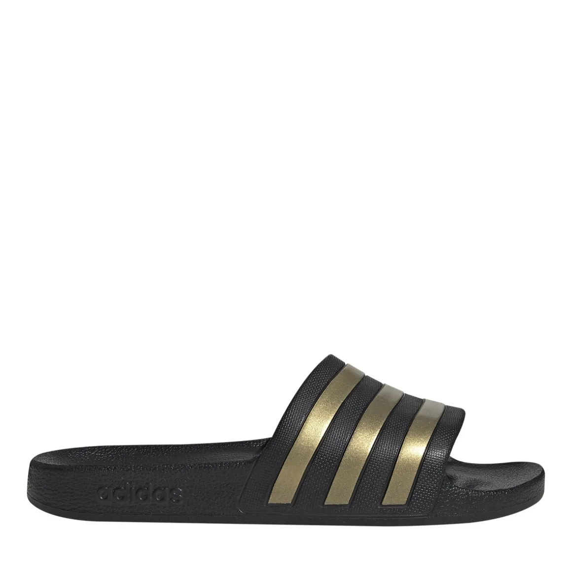 Badslippers ZWART Adilette Aqua