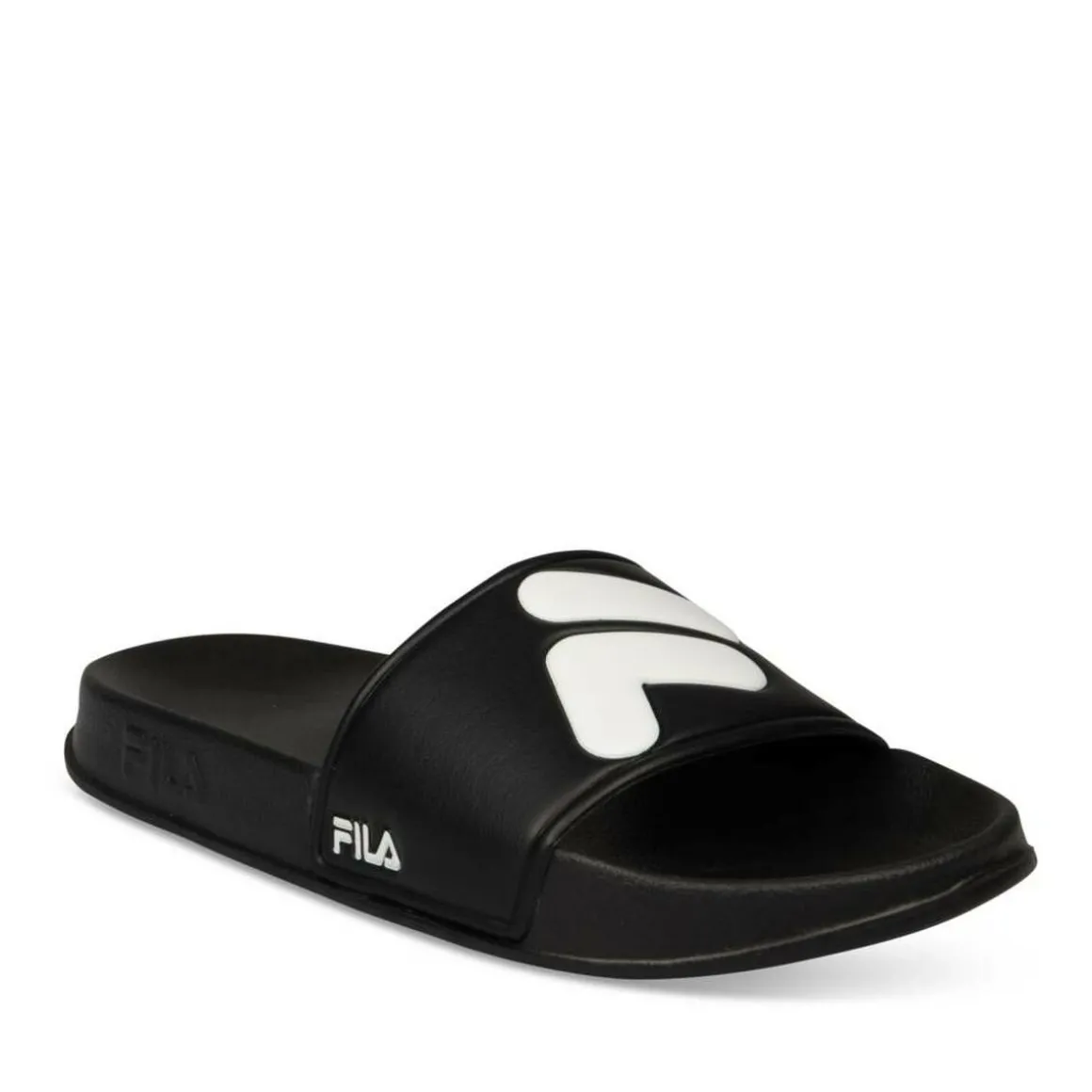 Badslippers ZWART Bay Step