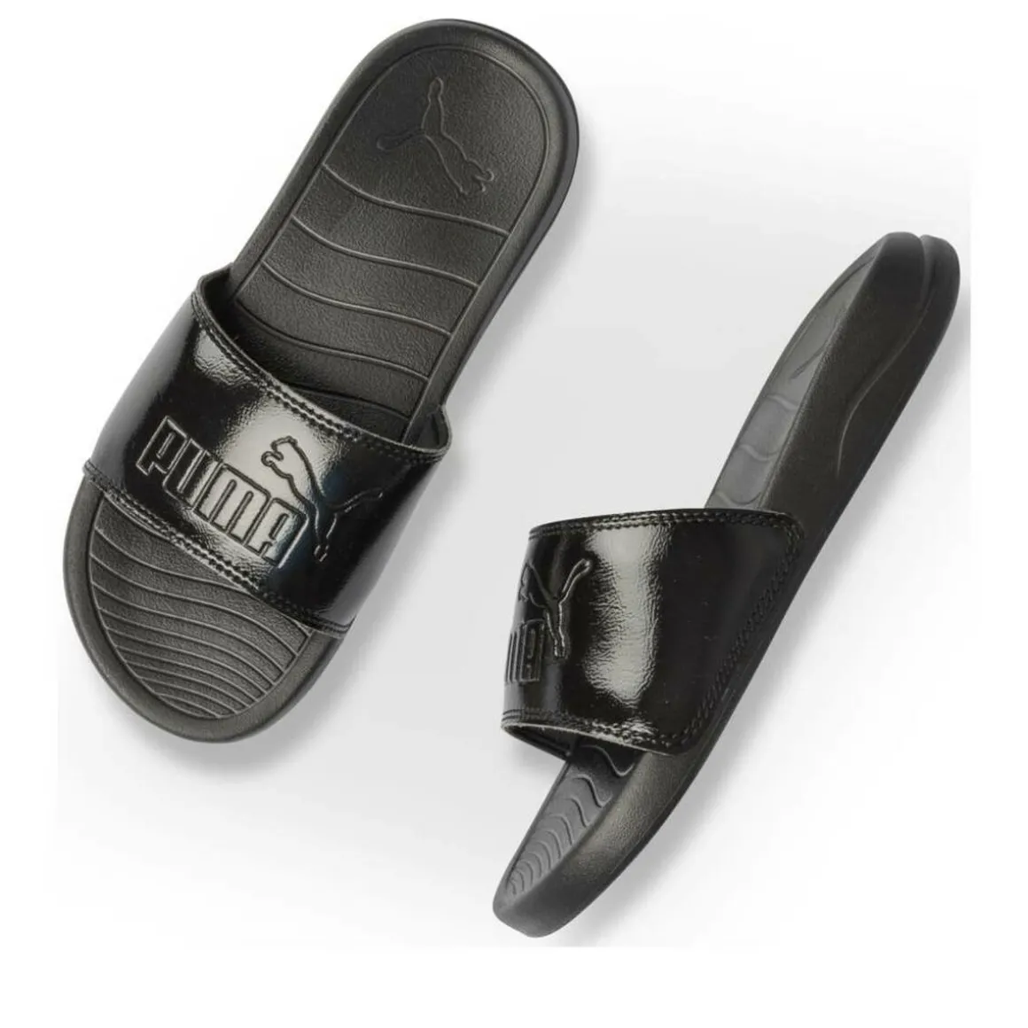 Badslippers ZWART Popcat 20 Wns P