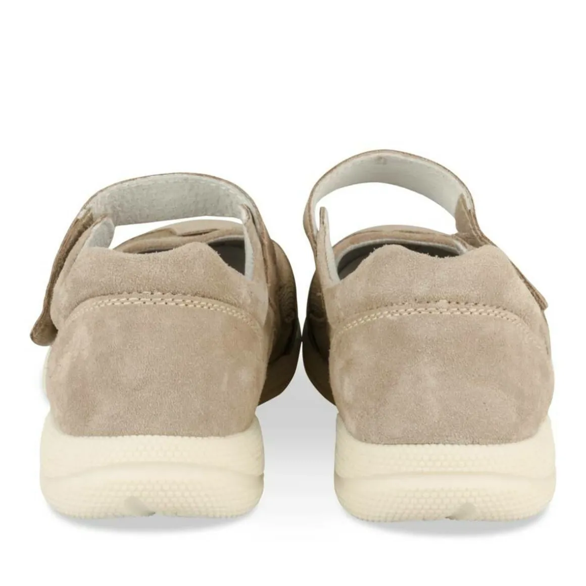 Ballerina's BEIGE EVITA LEER