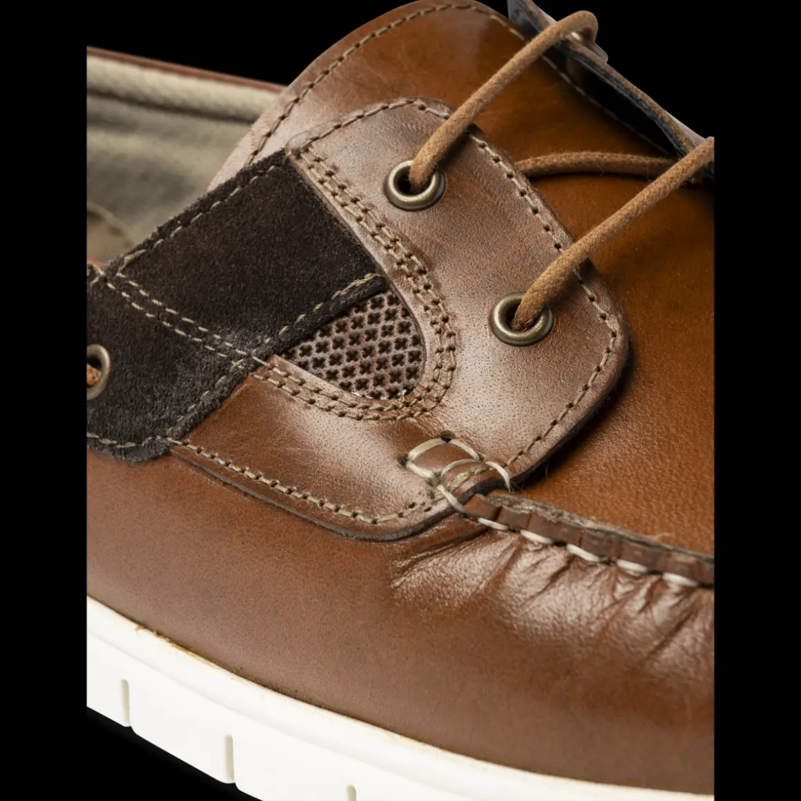 Bootschoenen COGNACKLEUR