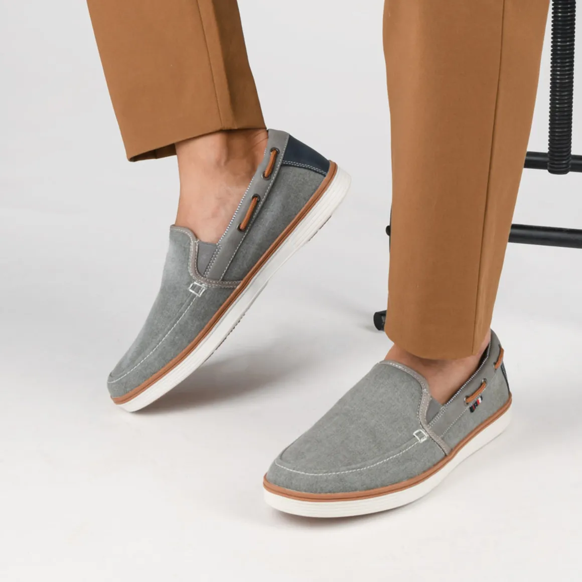 Bootschoenen GRIJS DENIM SIDE
