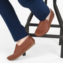 Bootschoenen KASTANJEBRUIN
