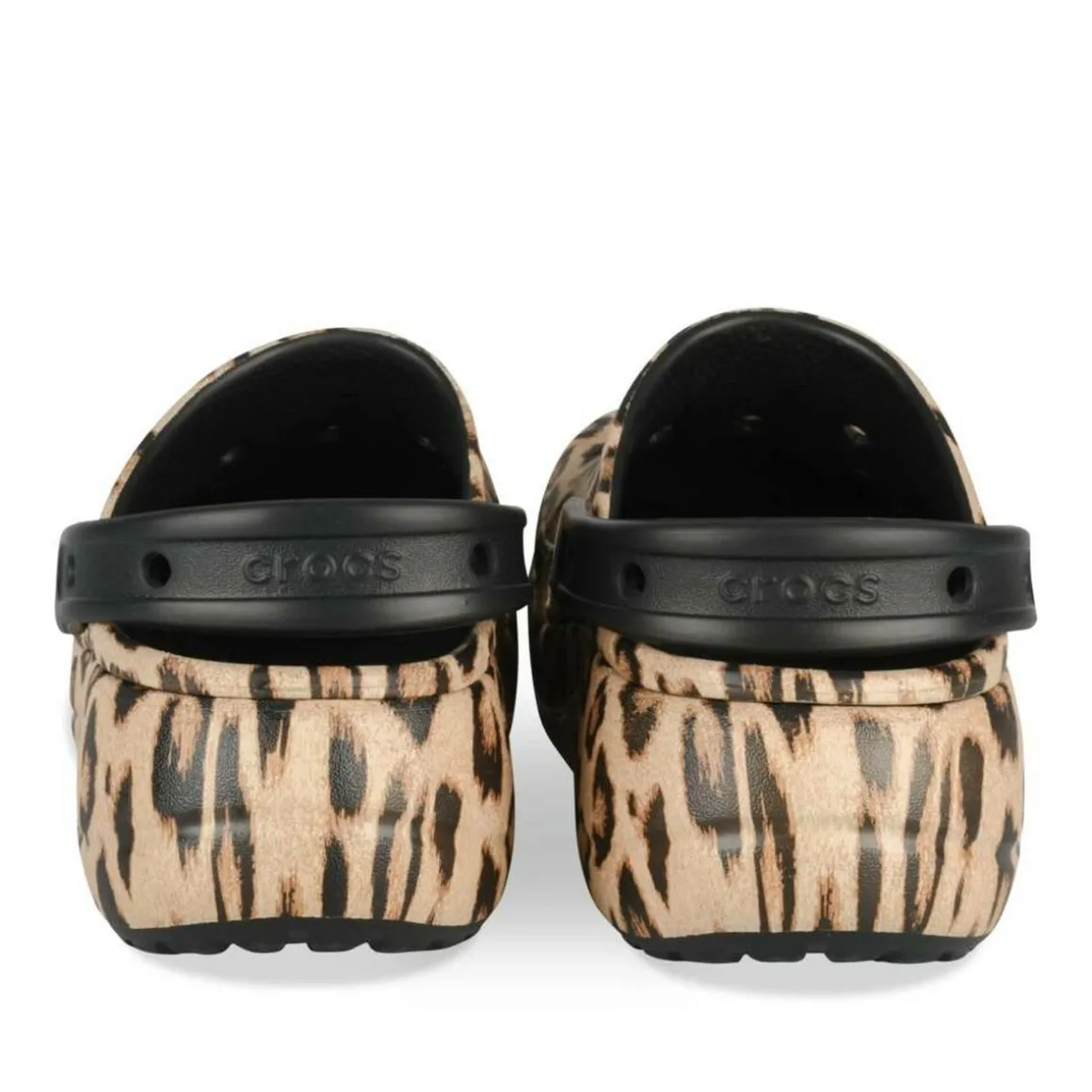 Clogs KASTANJEBRUIN CROCS Baya Plateform