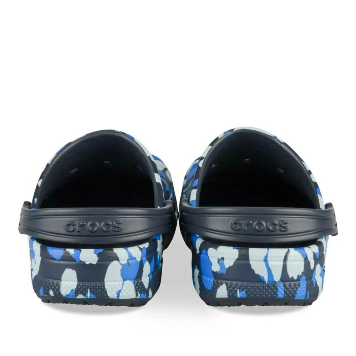 Clogs NAVY CROCS Baya Graphic Clog T