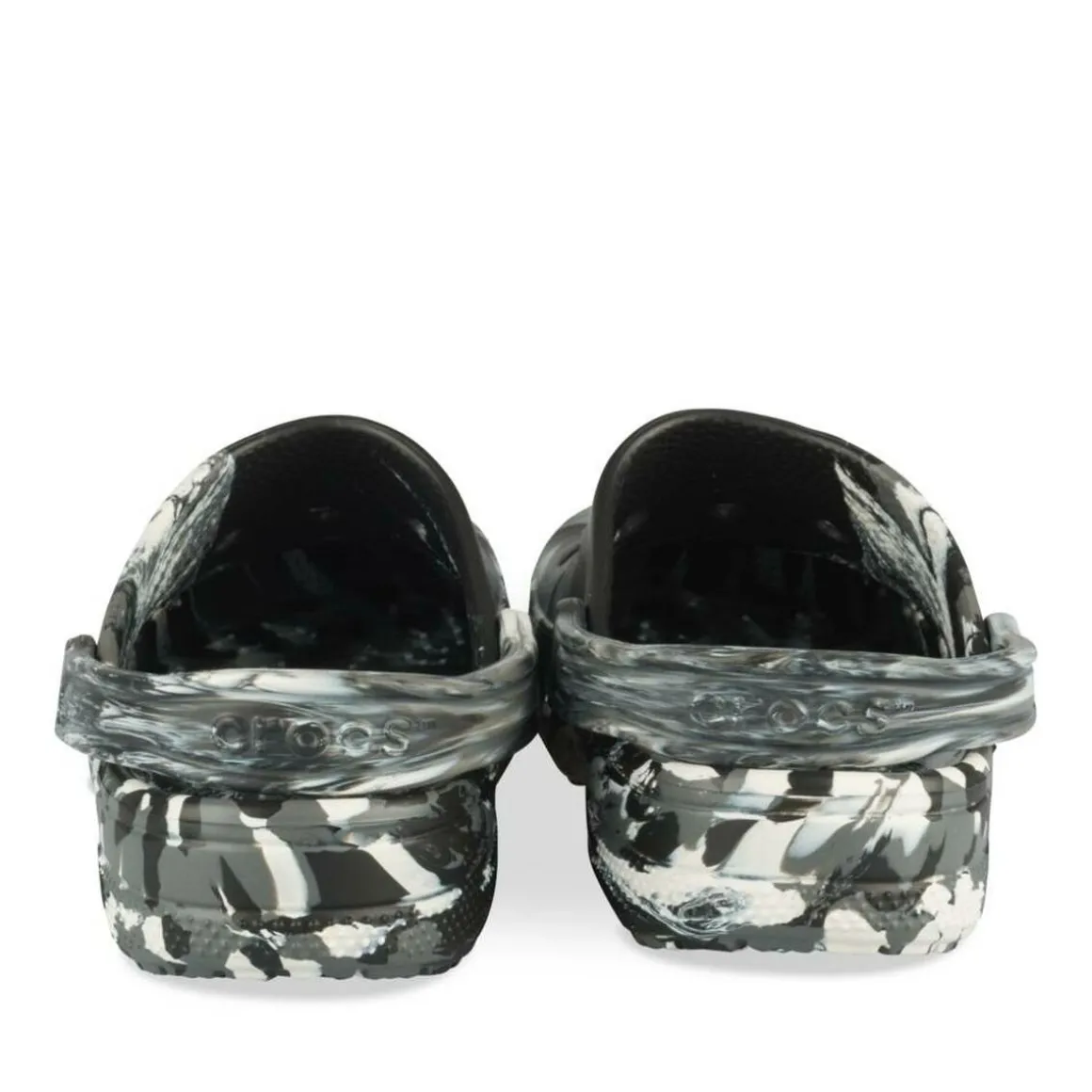 Clogs ZWART CROCS Baya Marbled