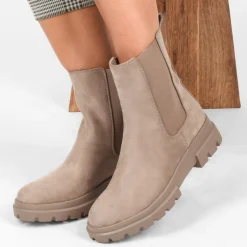 Enkellaarzen BEIGE