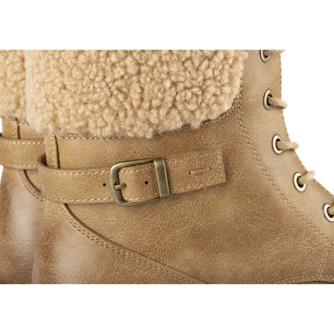 Enkellaarzen BEIGE