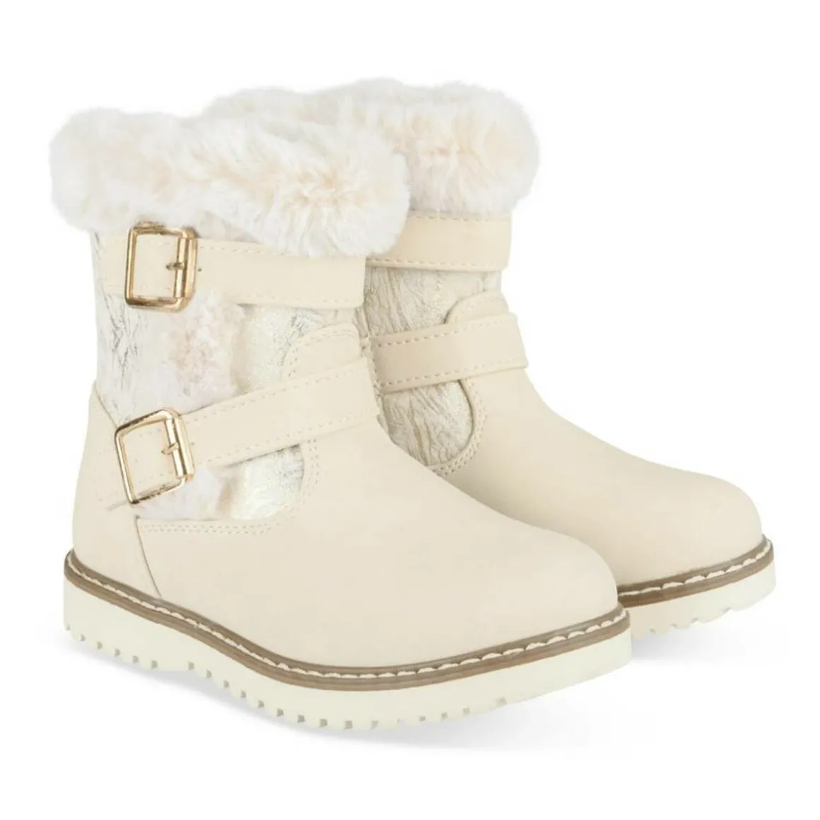 Enkellaarzen BEIGE