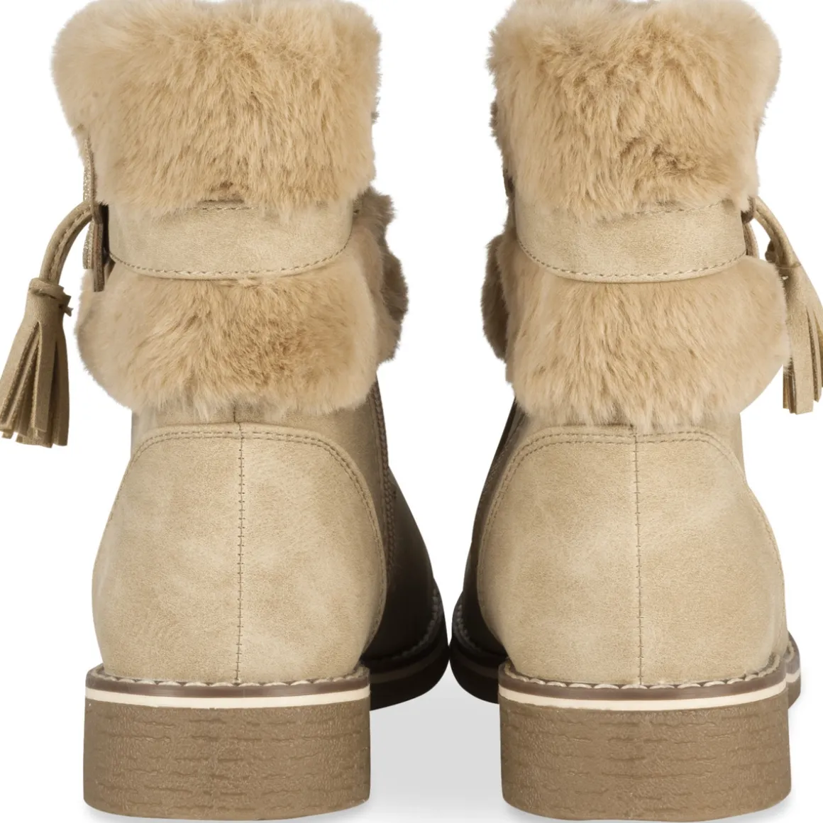 Enkellaarzen BEIGE
