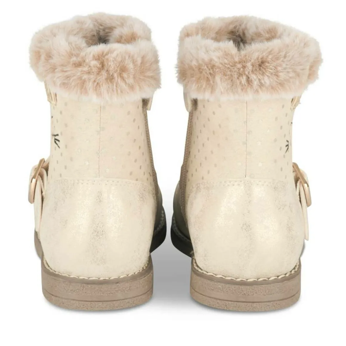 Enkellaarzen BEIGE NINI & GIRLS