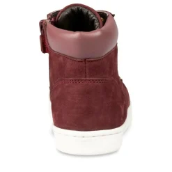 Enkellaarzen BORDEAUX NINI & GIRLS LEER