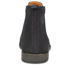 Enkellaarzen NAVY B-BLAKE LEER