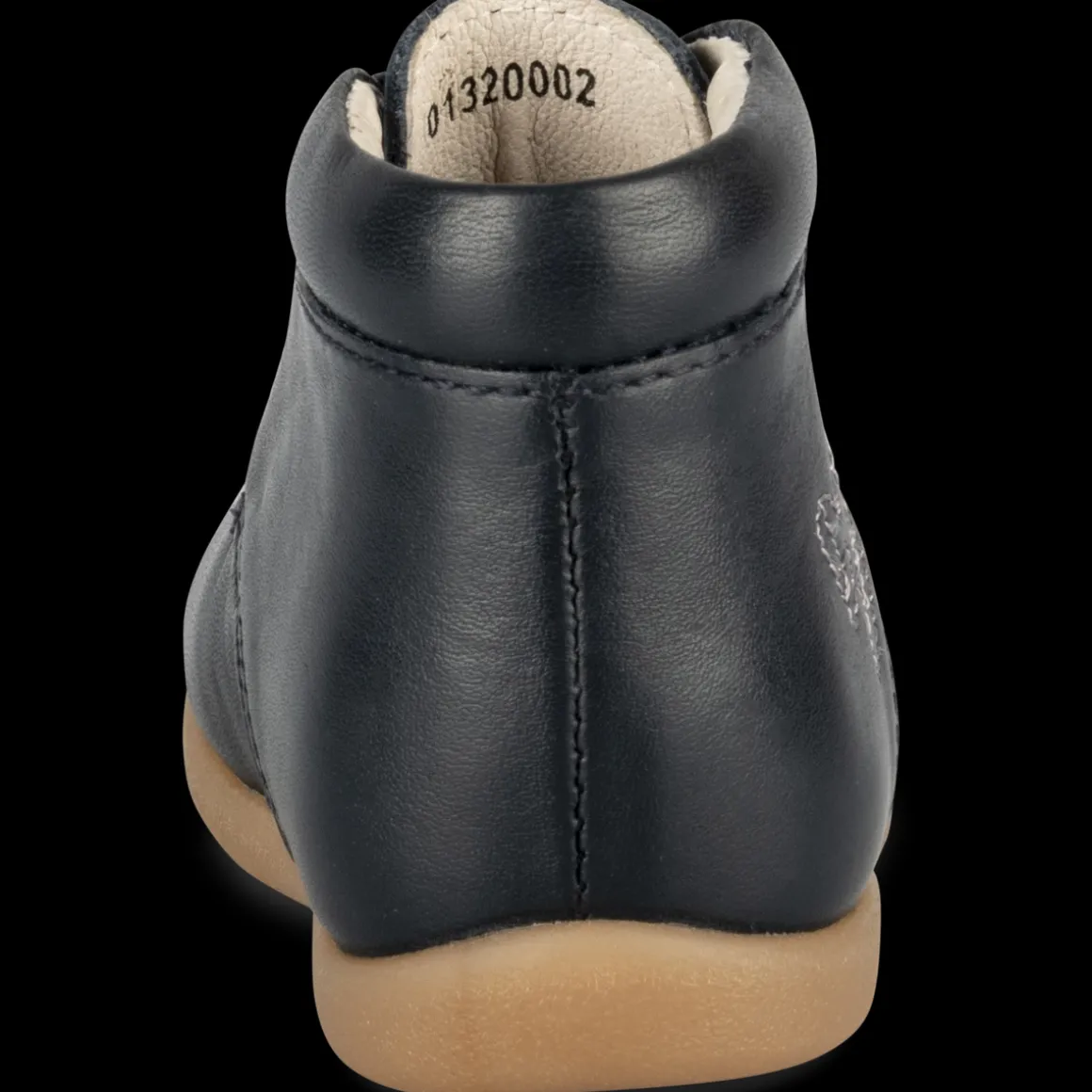 Enkellaarzen NAVY FREEMOUSS BOY LEER