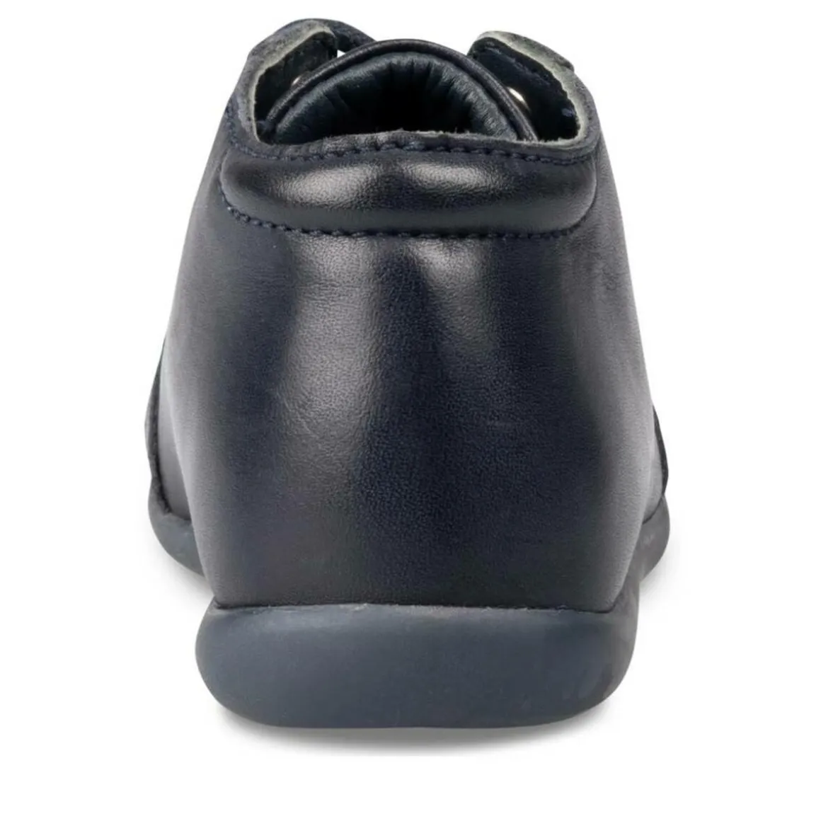 Enkellaarzen NAVY FREEMOUSS BOY LEER