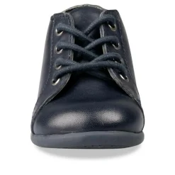 Enkellaarzen NAVY FREEMOUSS BOY LEER