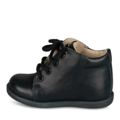 Enkellaarzen NAVY FREEMOUSS BOY LEER