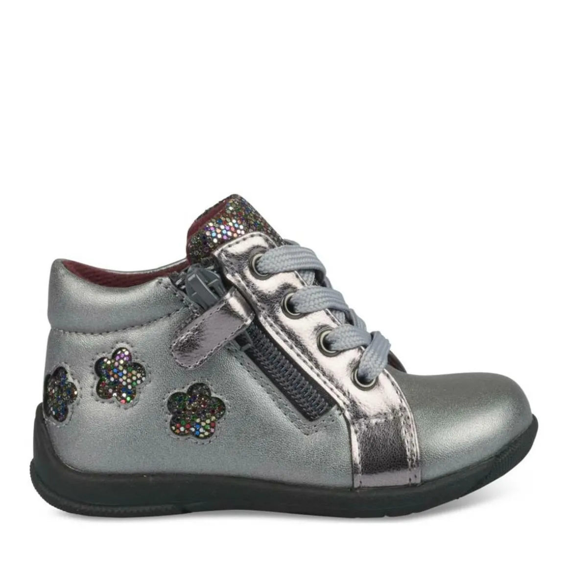 Enkellaarzen PEWTER