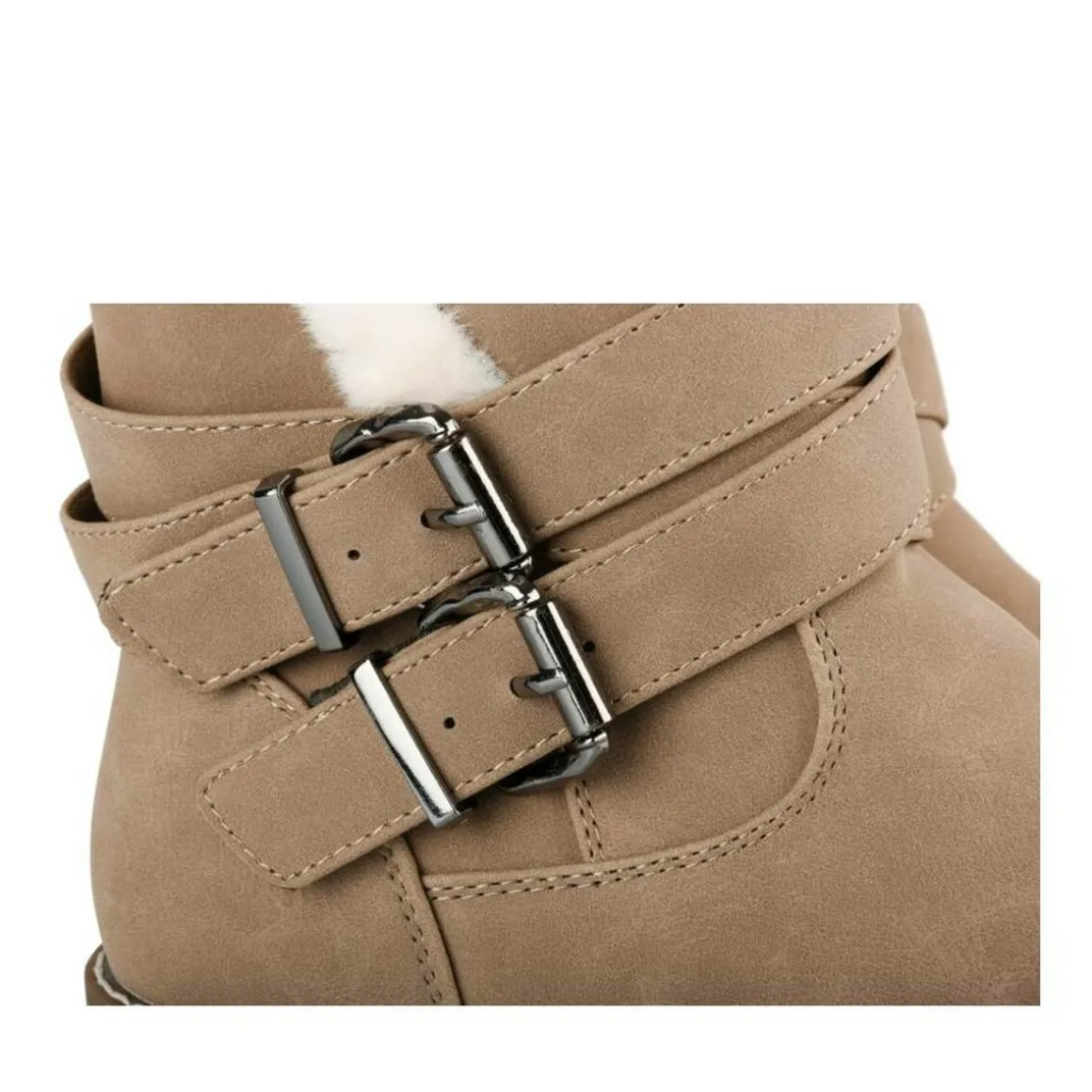 Enkellaarzen TAUPE