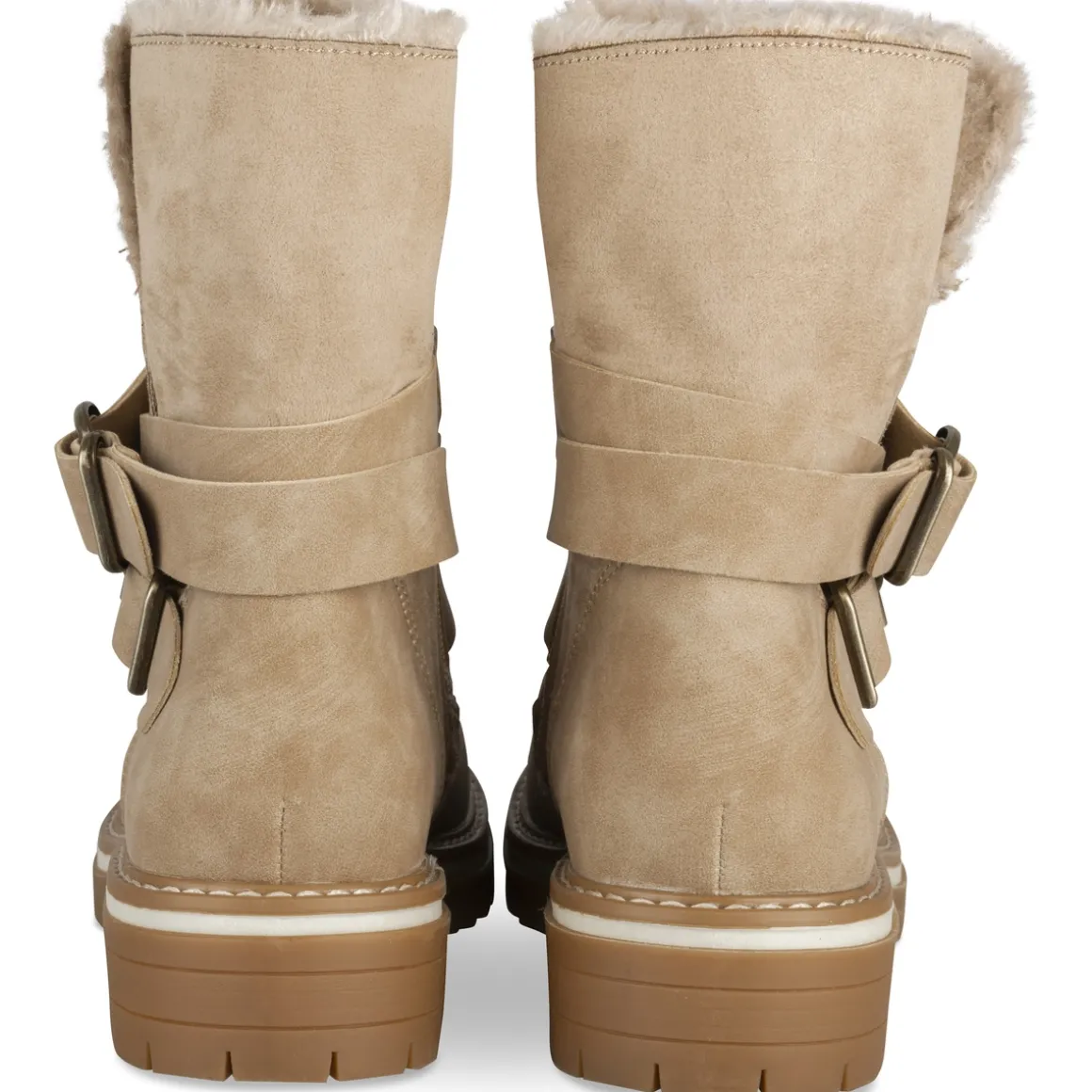 Enkellaarzen TAUPE