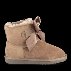 Enkellaarzen TAUPE LOVELY SKULL