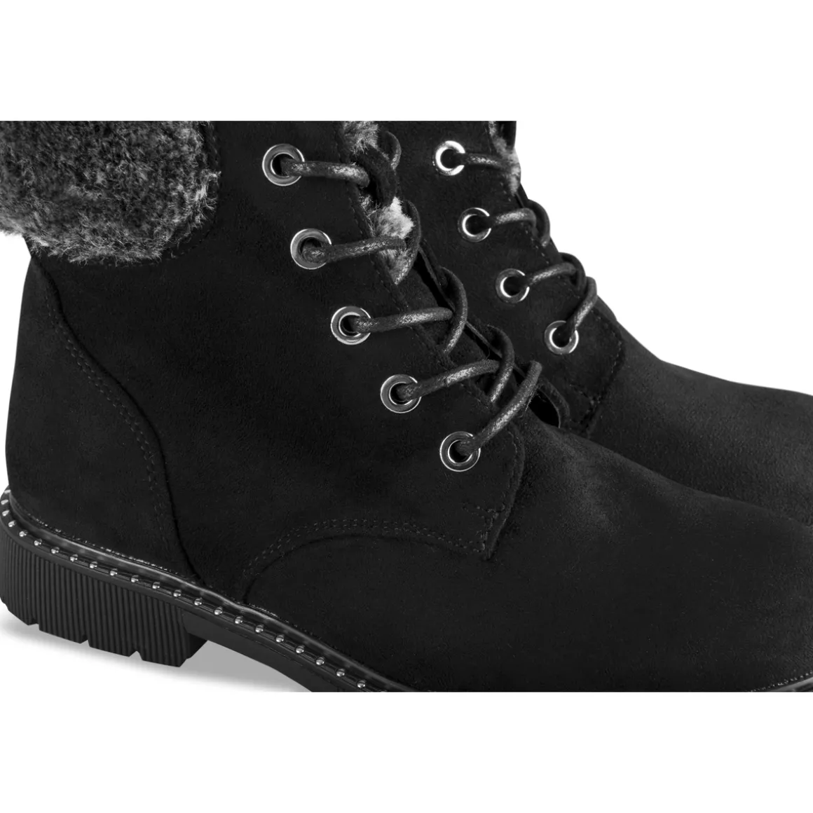 Enkellaarzen ZWART
