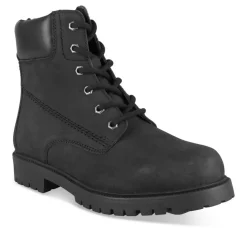 Enkellaarzen ZWART CAPE MOUNTAIN LEER