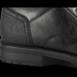 Enkellaarzen ZWART DENIM SIDE