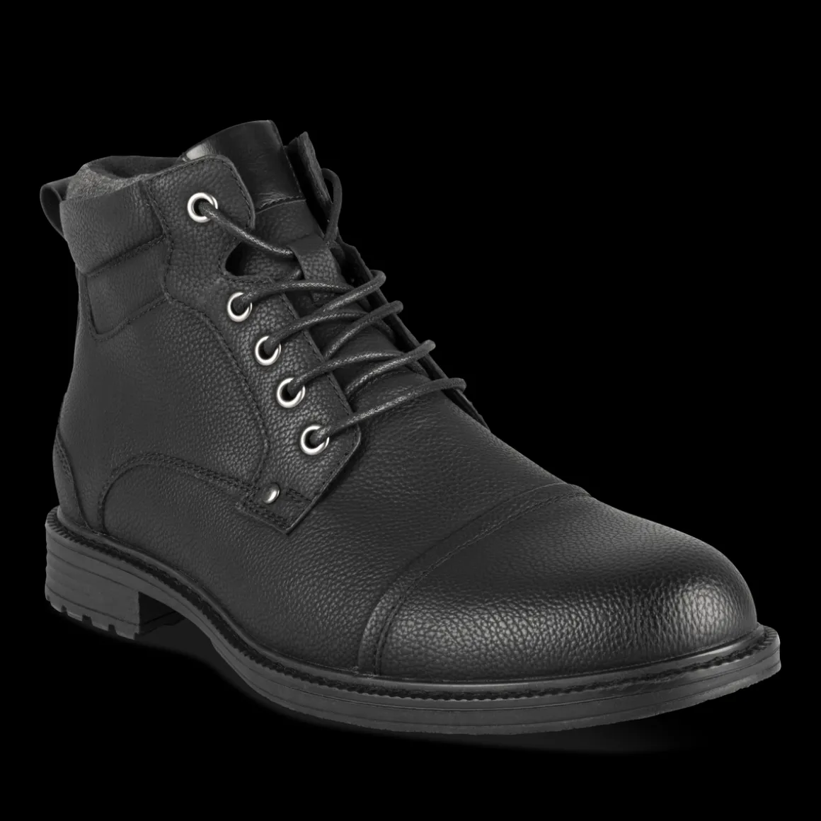 Enkellaarzen ZWART DENIM SIDE