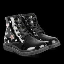 Enkellaarzen ZWART NINI & GIRLS