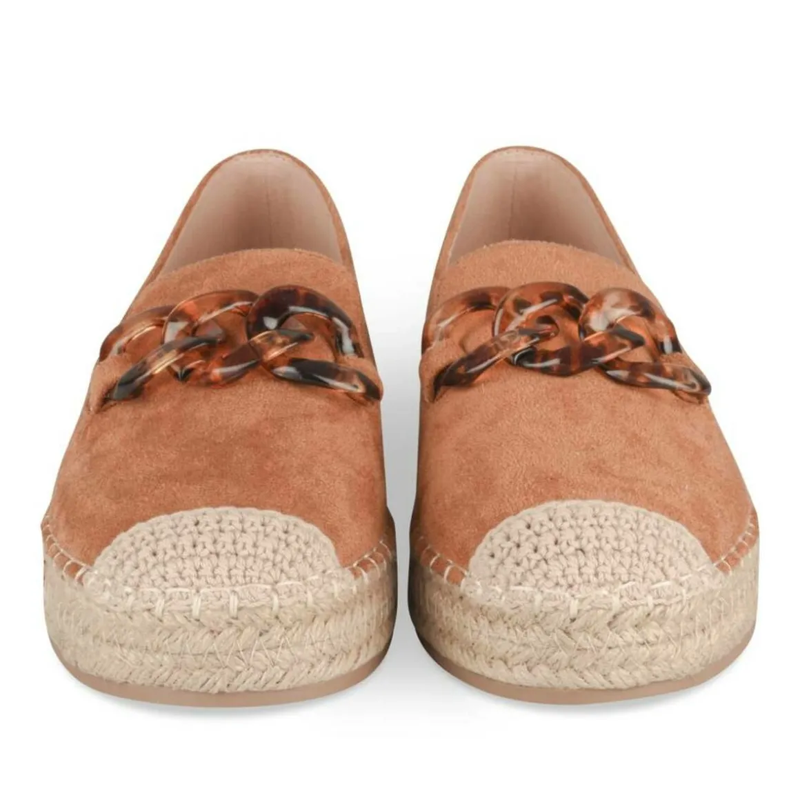 Espadrilles KASTANJEBRUIN